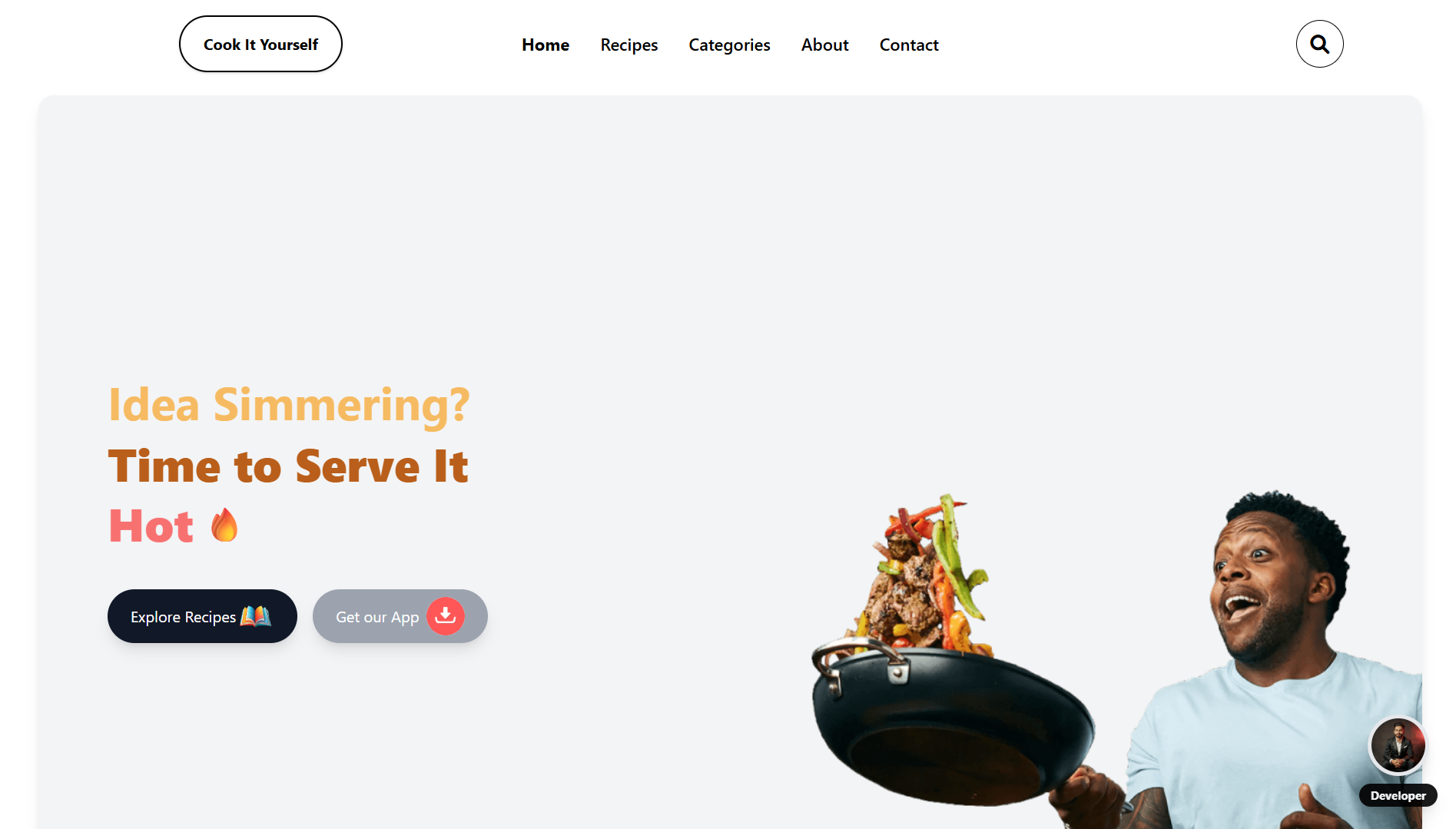 Food Recipes Website